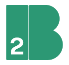 2B logo